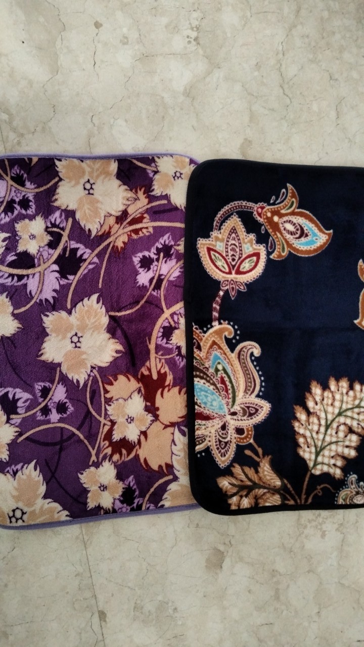 Rc Keset Printing Rosanna/batik/bunga Ukuran 40x60cm