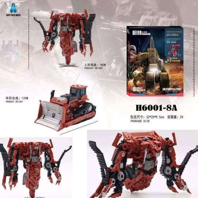 New Bmb Aoyi Mech Devastator Rampage - Long Haul - Scrapmetal - Hightower