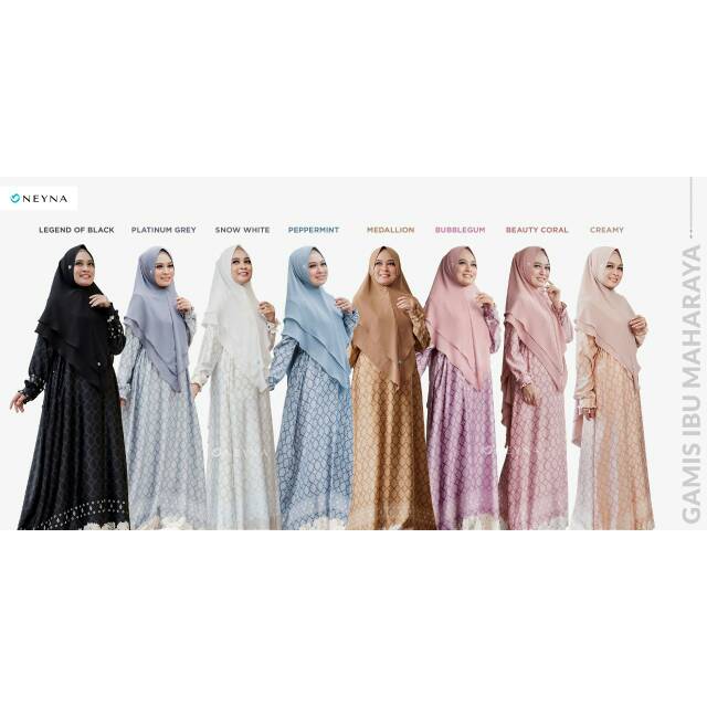 PAKET GAMIS MAHARAYA IBU by NEYNA