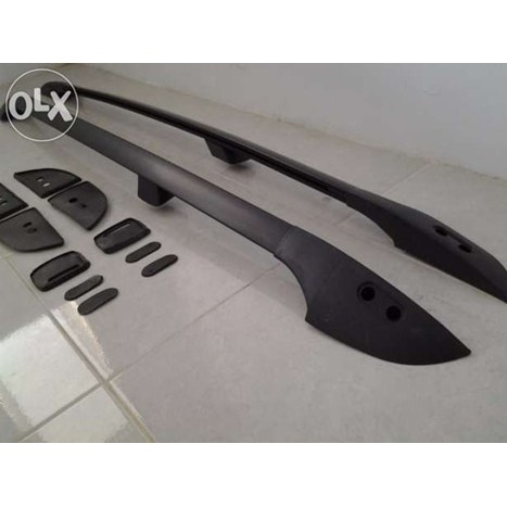 Roof Rail Hitam Avanza/Xenia/Universal Mobil Atap Lengkung Gratis Psg