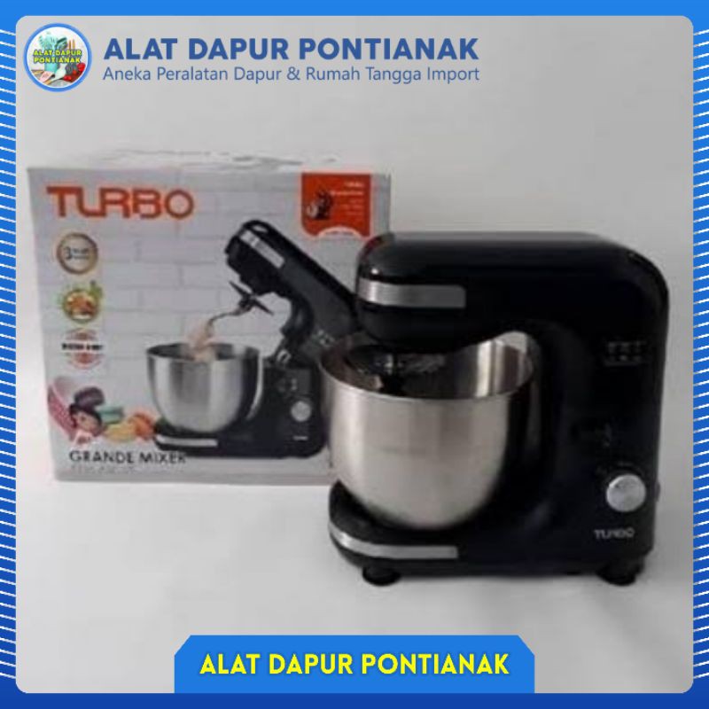 TURBO BY PHILIPS MIXER GRANDE EHM 9595 STAND MIXER ROTI EHM9595 + MANGKOK 5L