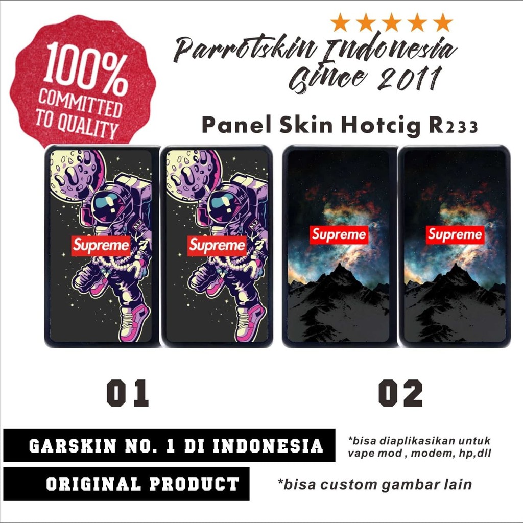 Garskin Skin hotcig r233 supreme Edition sticker