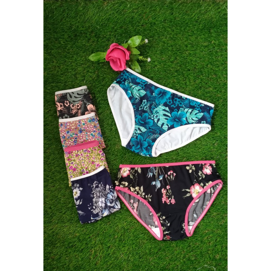 3pcs cd wanita bahan jersey/ 3pcs cd wanita dewasa/ celana dalam wanita / cd wanita/anabilstore