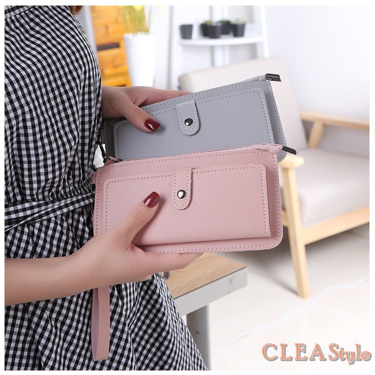 DOMPET KULIT WANITA / DOMPET WANITA DOMPET PANJANG / DOMPET WANITA PANJANG / DOMPET WANITA IMPORT
