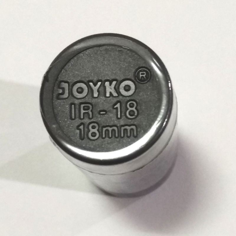 

ink roll IR 18 joyko 18 mm untuk 2 baris