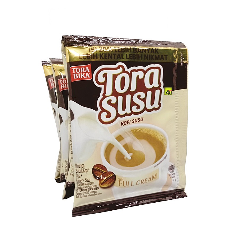 

Torabika SUSU - Kopi Instan dgn Susu Full Cream - Paket 5 Sachet