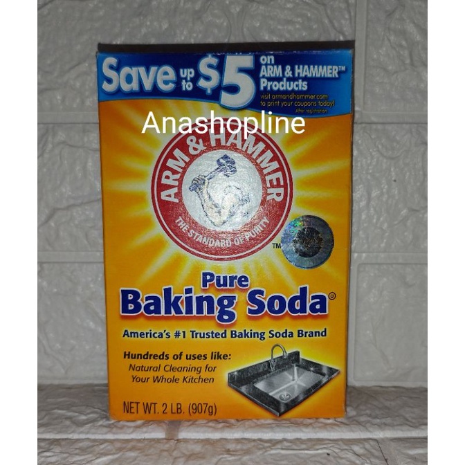 

Baking Soda 907gr Natural Cleaning Kitchen / Arm & Hammer / Baking soda