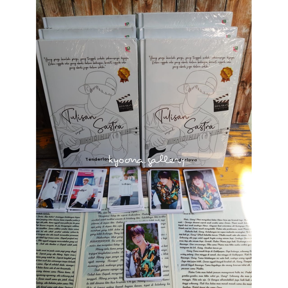 Novel Tulisan Sastra by Tenderlova (Hard Cover)