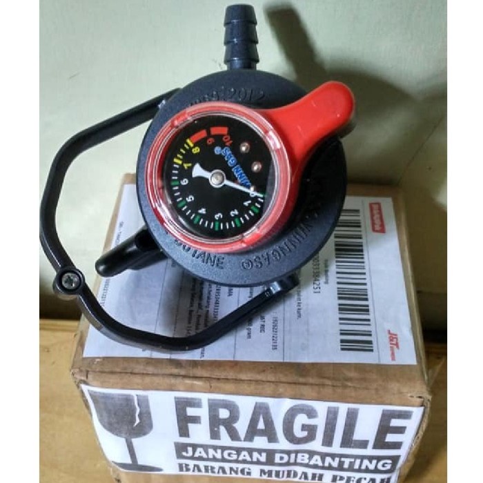 Regulator Twinlock WINN GAS W 900 Manometer Kopana Pertamina Original