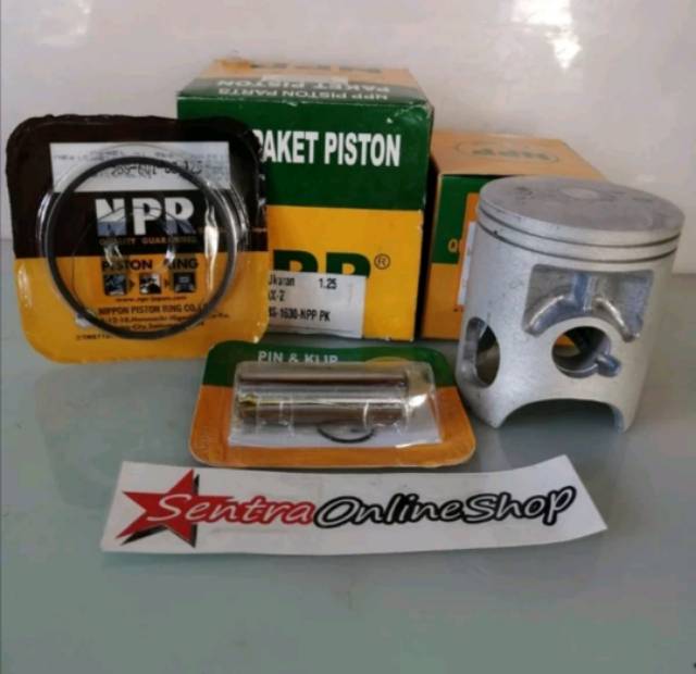 Piston kit rxz oversize 125 npp