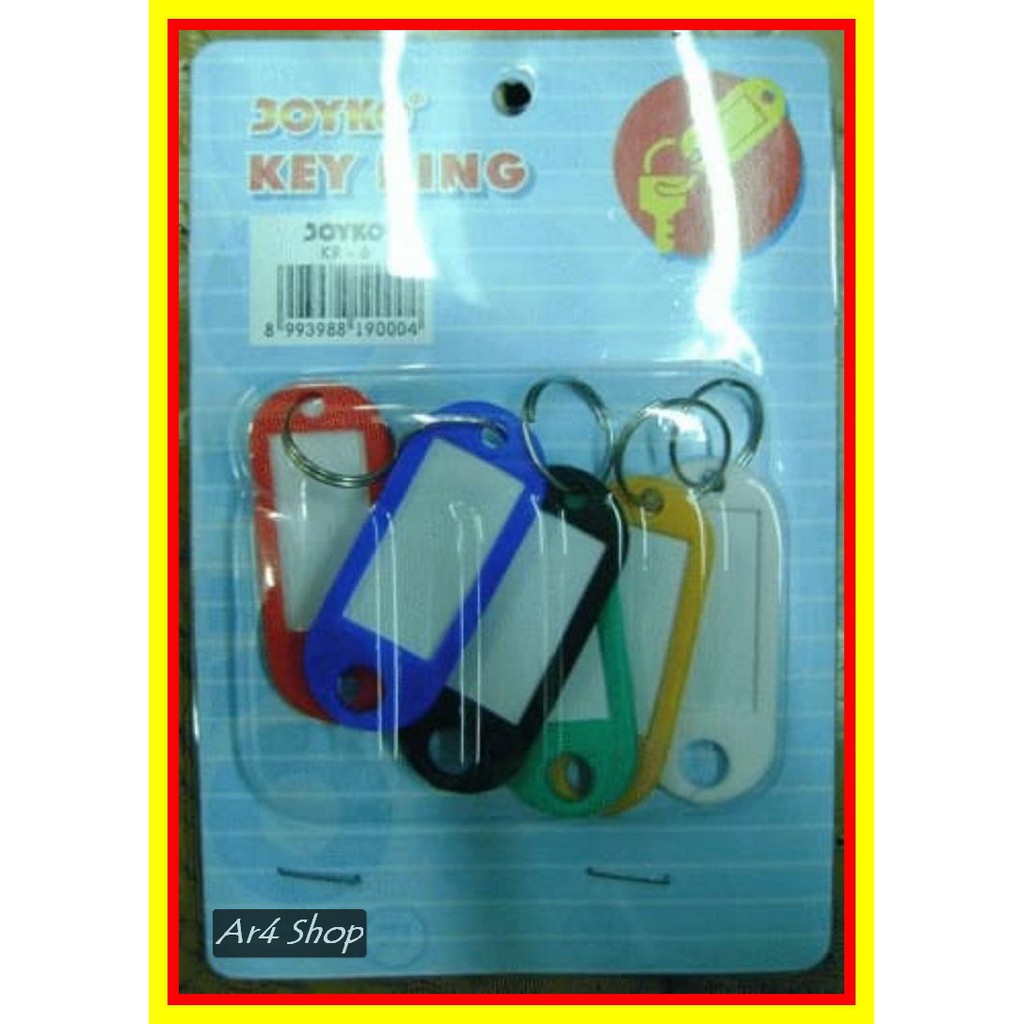 

Joyko Key Chain Kr 6 Bulk 6 Pieces X 25 Packs Per Carton