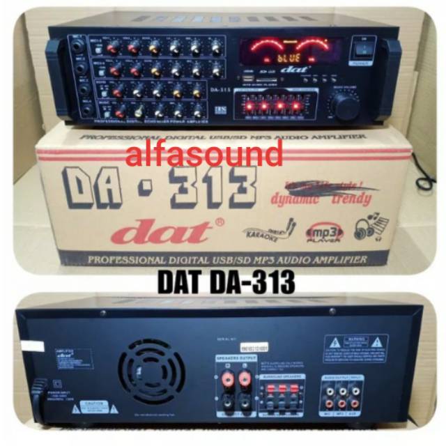 AMPLI KARAOKE DAT DA 313 AMPLIFIER DA313