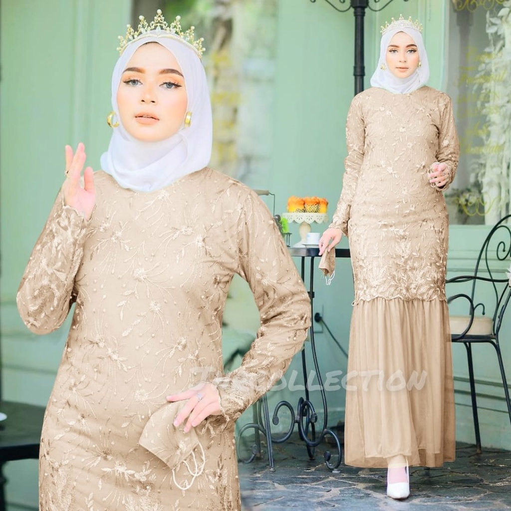 GAMIS TERBARU GAMIS REMAJA AALIYAH DRESS KONDANGAN M L XL XXL GAMIS KONDANGAN SERAGAM BRUKAT TILE BAJU KONDANGAN WANITA GAMIS LEBARAN