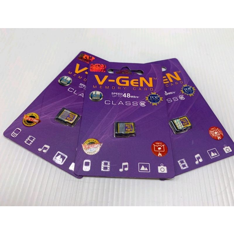 Memory card Vgen 4gb class 6 ori
