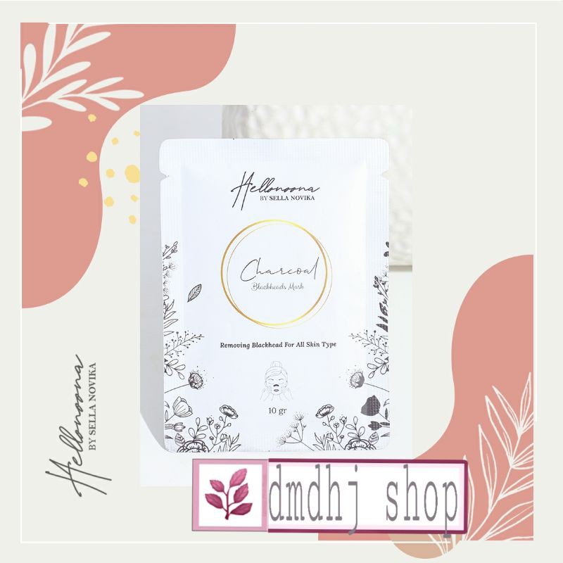 masker komedo hellonoona blackhead mask