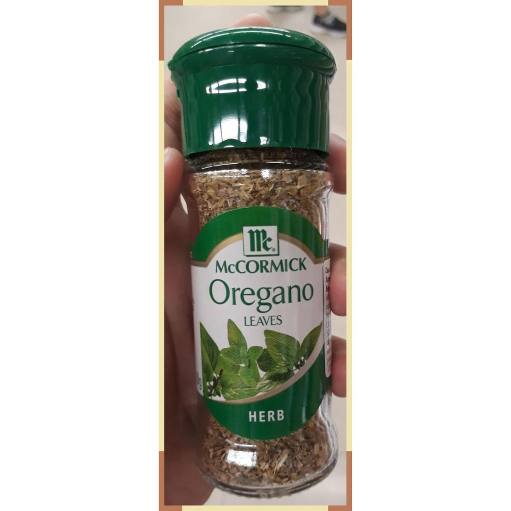 

McCormick oregano leaves daun oregano 10 gram import from australia