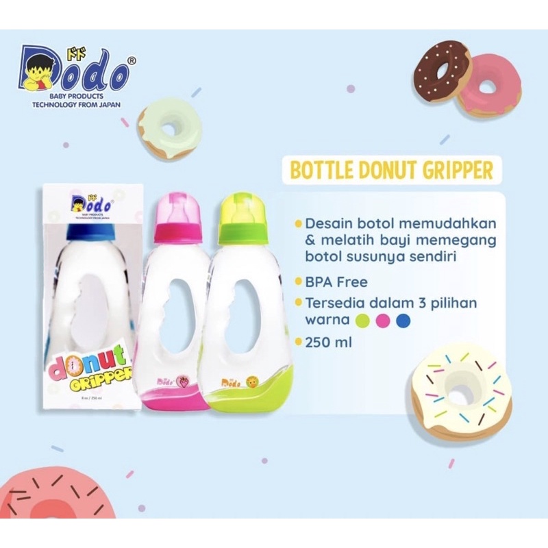 Dodo Umix Feeding Bottle 120 &amp; 240ml- Botol Susu DBC015