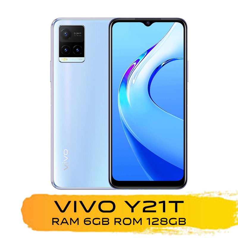vivo y21s / VIVO Y21 RAM 4GB 128GB ROM Garansi resmi original handphone vivo murah hp vivo y21A baru vivo y21s terbaru vivo y21 RAM 4GB + 1GB Extended  ROM 128GB bisa cod gratis ongkir bisa cicilan hp 0% dp kredit vivo Y21T RAM 6GB+2GB Extended ROM 128GB-Y21t white
