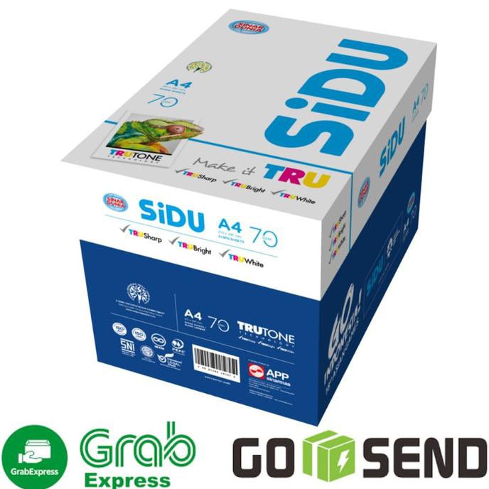 

Kertas HVS A4 70gr Sinar Dunia 1 DUS / 70 gsm / SIDU KHUSUS GOSEND