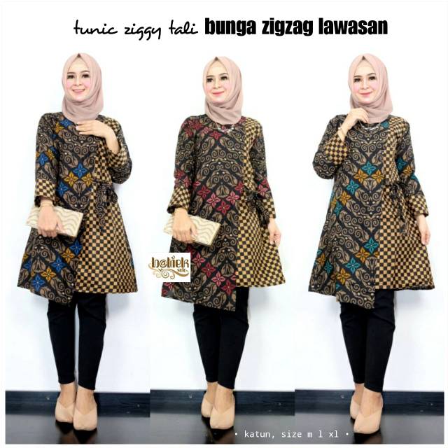Tunik zigzag lawasan