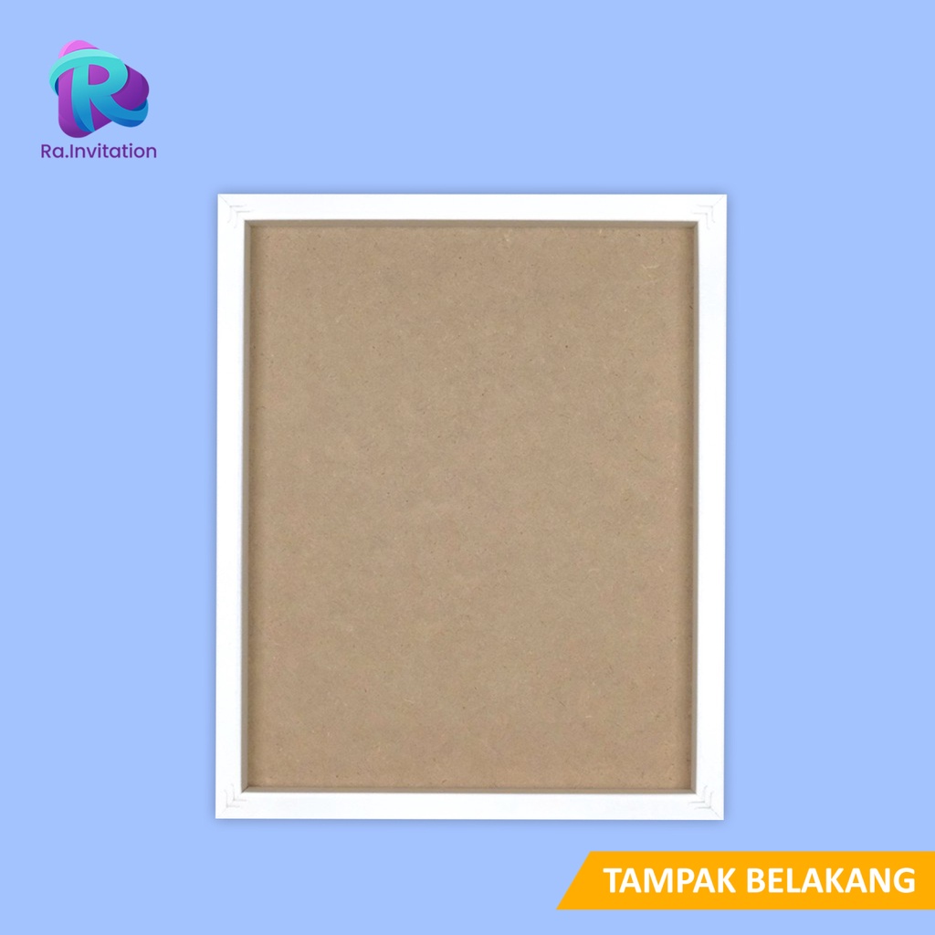 CETAK FOTO BINGKAI 12R 30X45 CM (LEBIH BESAR) LAMINASI FRAME FOTO BLOCK - FOTO BLOCK