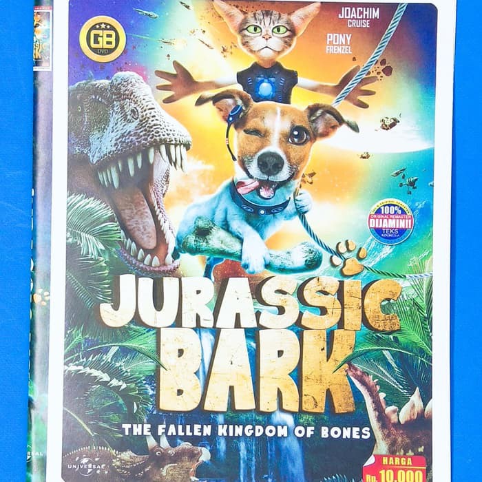 TERLARIS Kaset Dvd Film Animasi Hewan Jurassic Bark - Filem Hiburan Anak