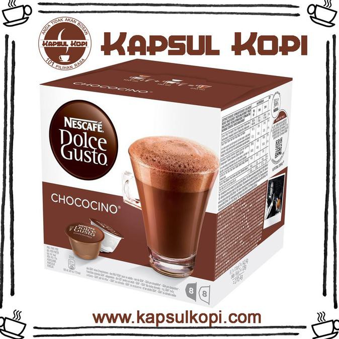 

Chococino Kapsul Kopi Impor Nescafe Dolce Gusto NDG Coffee Capsule