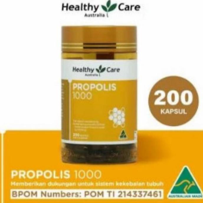 Healthy Care Propolis 1000mg - 200 kapsul BPOM