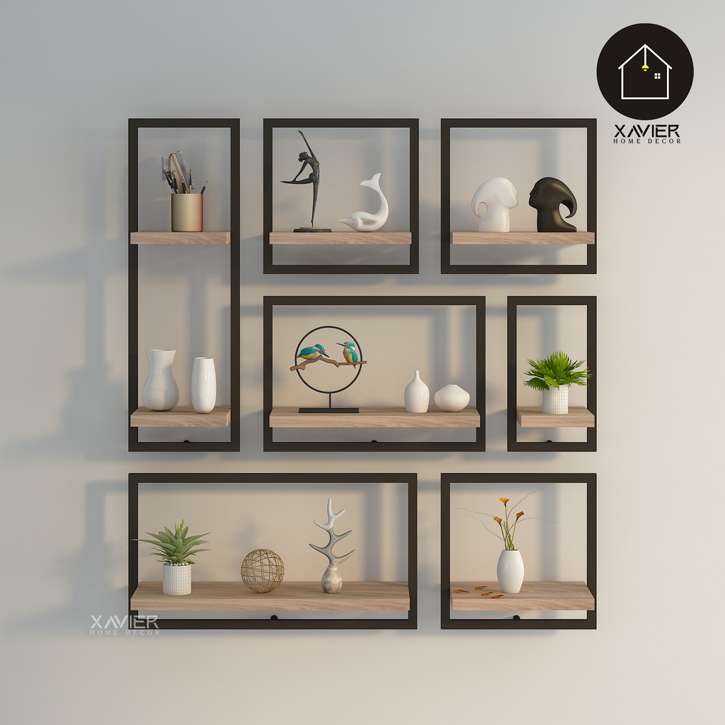 Xavier Home Decor SHELTON RAK Dinding Minimalis Rak Xavier Home Decor SHELTON RAK Dinding Minimalis Rak