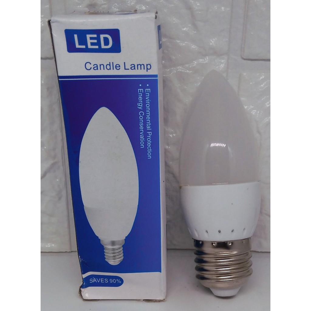 Lampu LED Bulb Candle Lampu Jantung Lampu Hias Lampu Lilin Cabe 3 watt