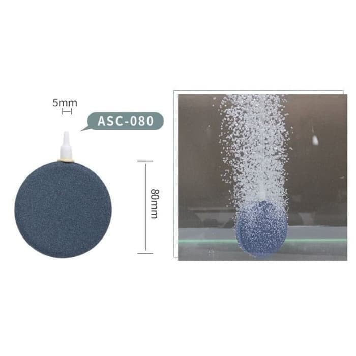 YAMANO ASC 80 BATU GELEMBUNG BULAT AIR STONE 8CM