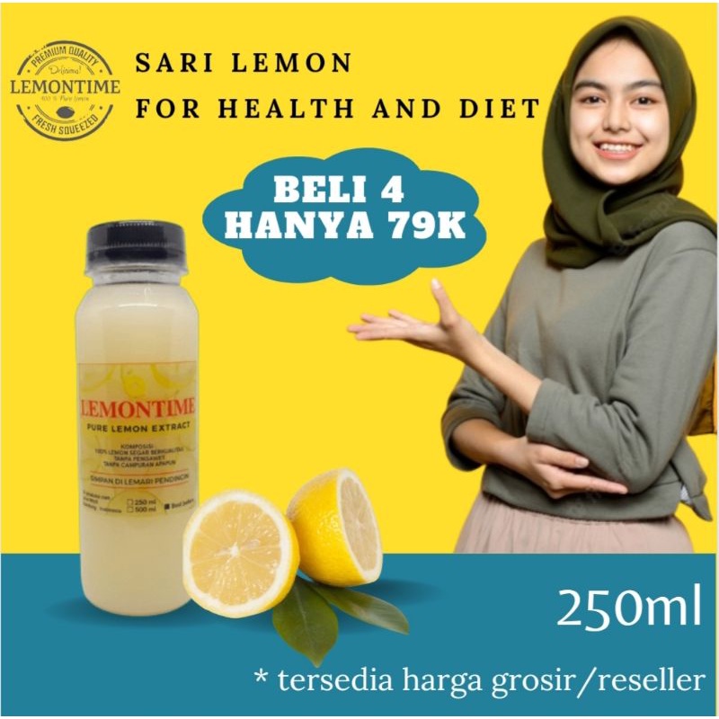 

SARI LEMON PERAS MURNI 250ml ORIGINAL FOR HEALTH AND DIET