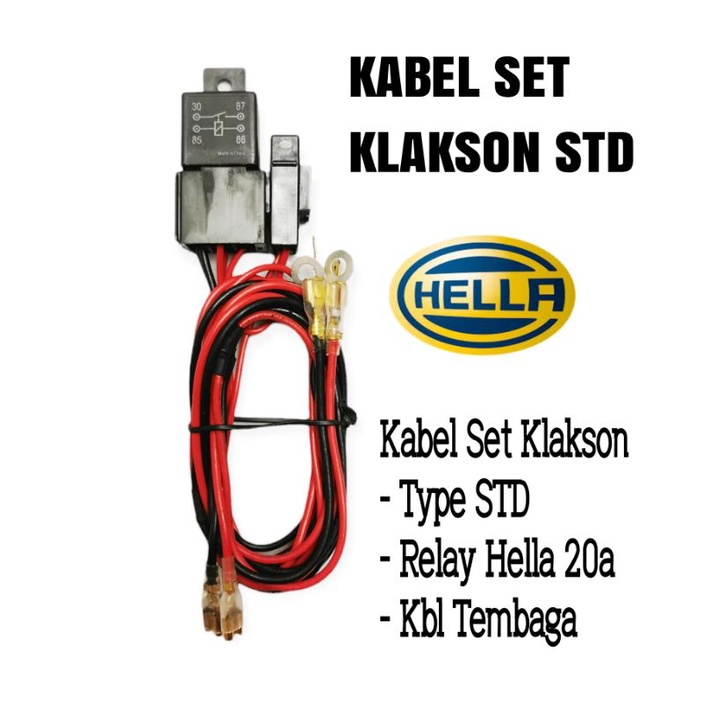 Klakson Dobel Keong 12v - RWB - Type 047 Waterproof