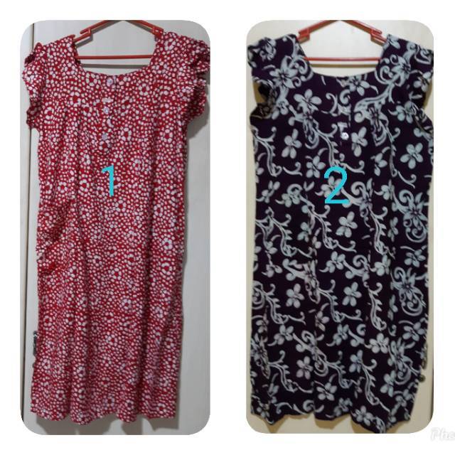 Daster Batik model Kotak | Shopee Indonesia