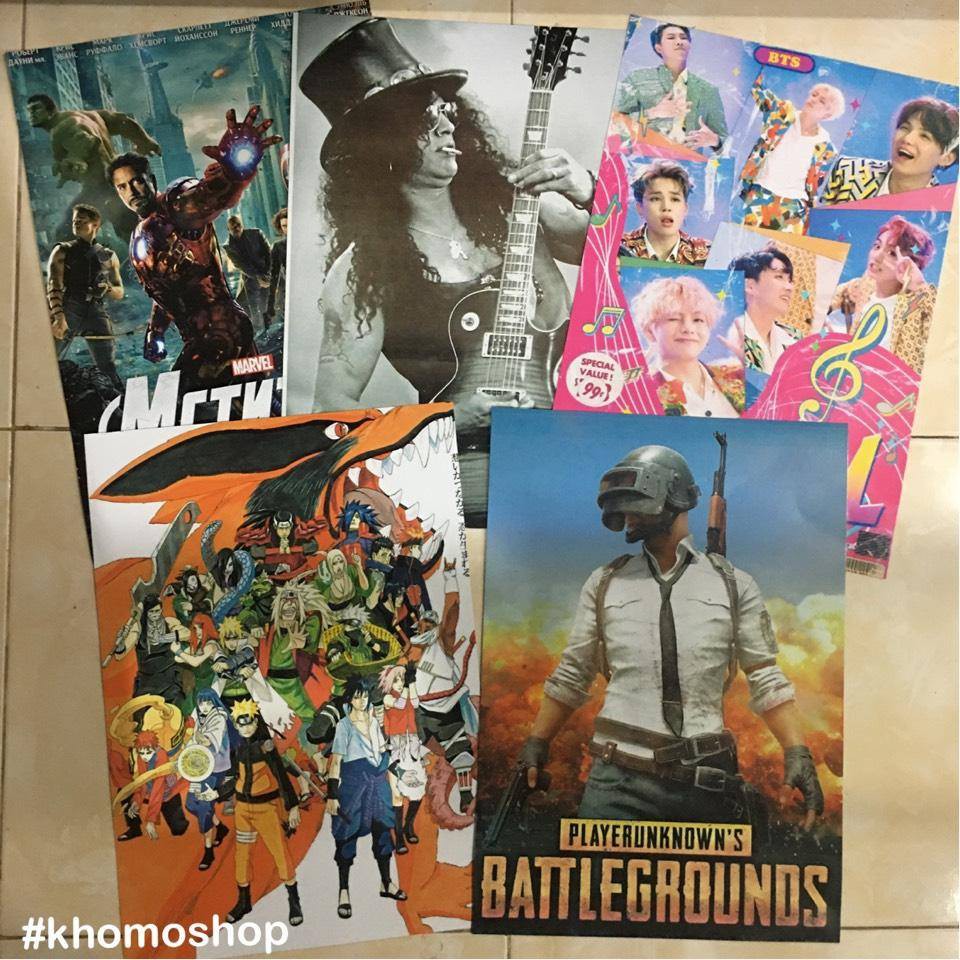 

Cetak Poster Anime, KPOP, Gamer, artis Ukuran A3 gratis desain TERMURAH
