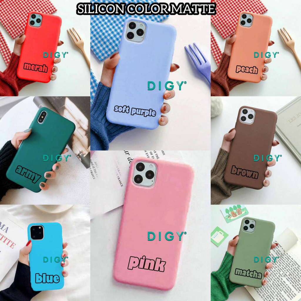 Xiaomi POCO M3  POCO X3 NOTE 10 PRO CC9 PRO A3 CC9E  6X A2 Silicon Case Polos Casing Candy