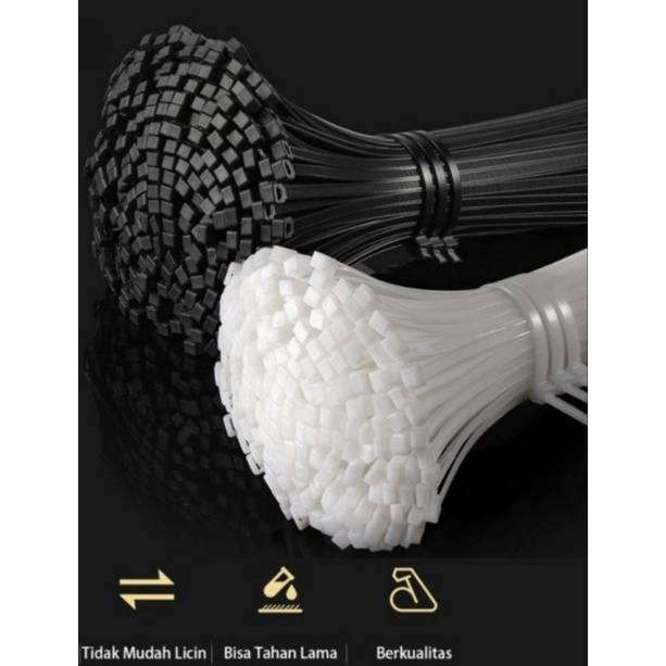 kabel ties 3.6x200m tali ties bagus tali ti kabel tis