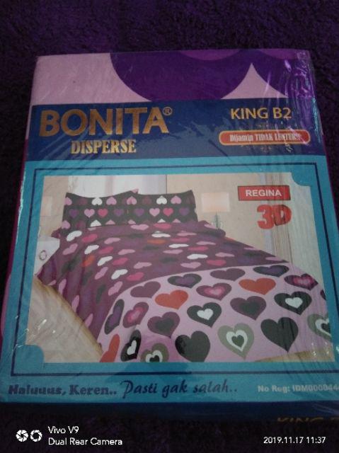 Bonita King Size 180x200 B2 Motif Annisa 3d Terbaru