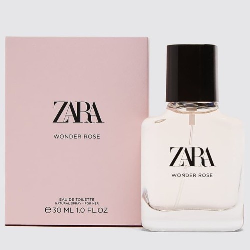 PARFUM ZARA WONDER ROSE 30ml RIJECT ORIGINAL