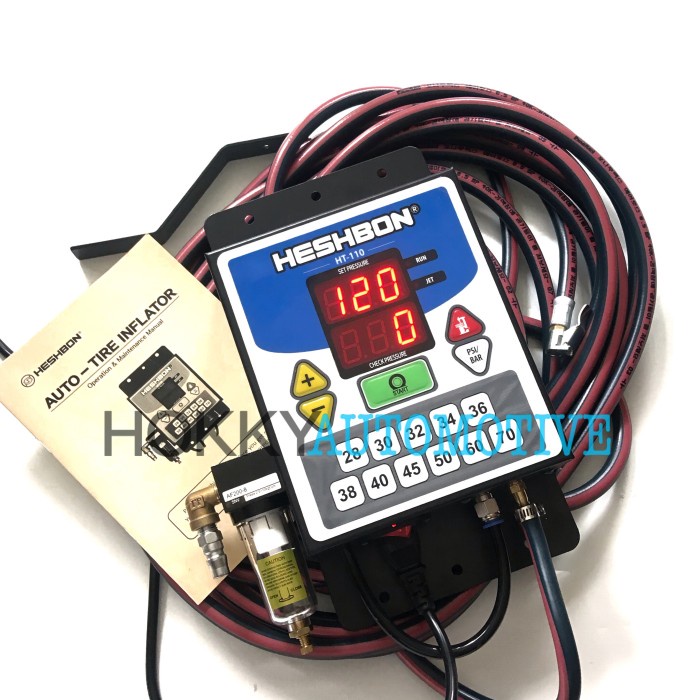 digital tire inflator nitrogen hesbon 120 psi original heavy duty