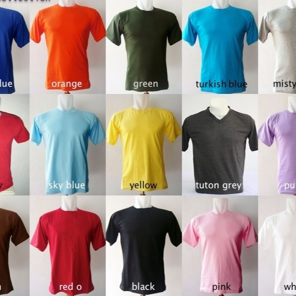 kaos polos katun combed 30s/kaos murah/kaos polos bandung/kaos katun/grosir kaos/kaos oblong