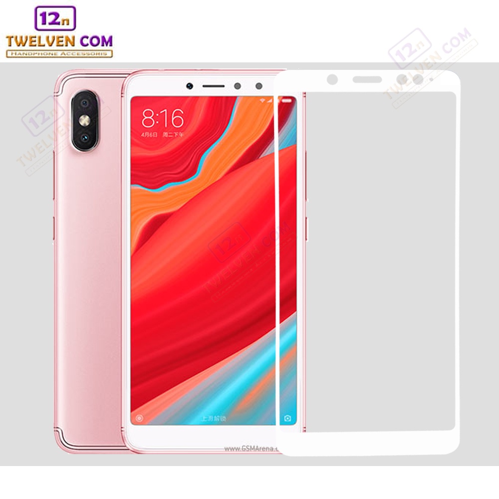 [FLASH SALE] zenBlade 5D Full Cover Tempered Glass Xiaomi Redmi Note 5 Pro - Putih