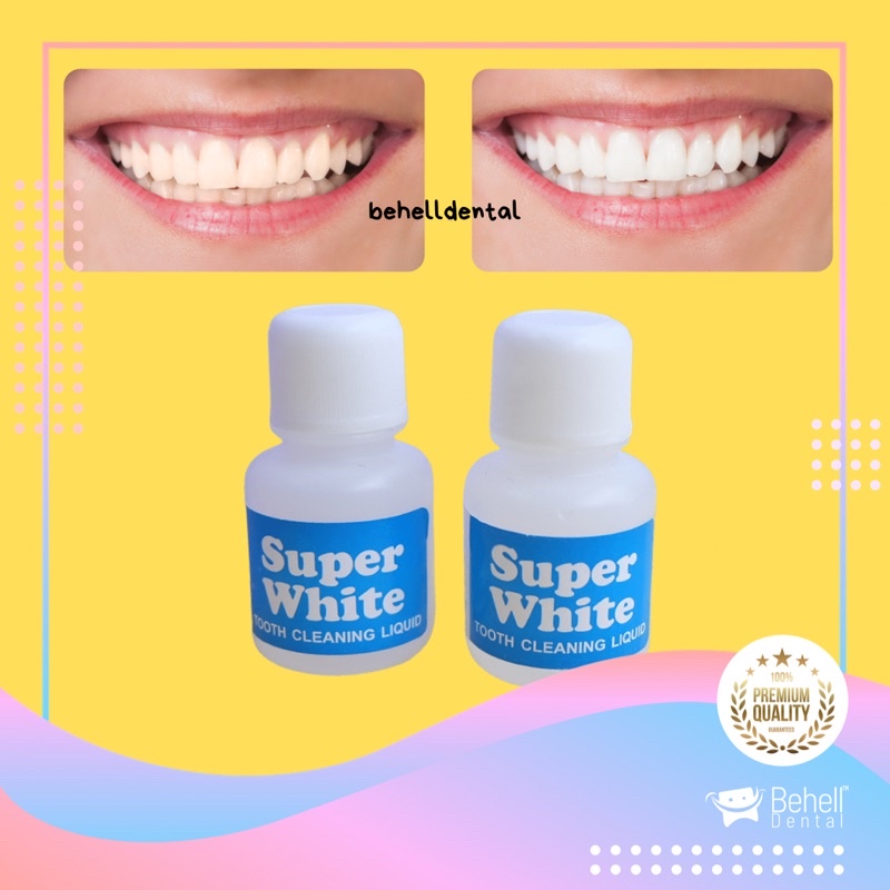 Pemutih Gigi Ampuh Super White / superwhite / obat ALAT penghilang PERONTOK AMPUH karang gigi