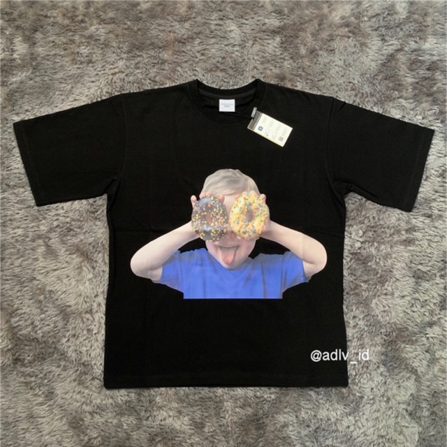 ACME DE LA VIE ADLV BABY FACE SHORT SLEEVE TEES BLACK DONUTS 2
