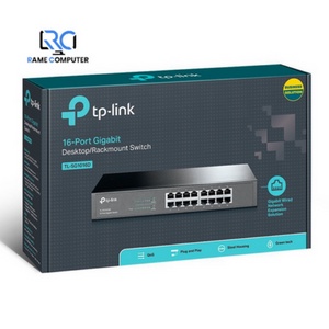 TP-LINK TL-SG1016D 16 Port Gigabit Desktop/Rackmount Switch Hub
