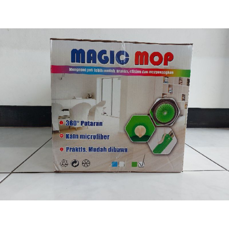 Alat Pel Lantai Putar Murah Magic Mop Super Mop Q2 623