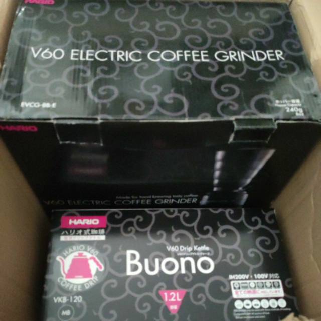 Paket V60 electrik coffee grinder
