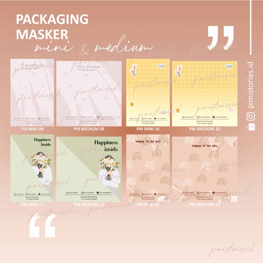 ALAS PACKAGING ⚫ COVER MASKER ⚫ LABEL MASKER FULLCOLOUR ⚫ FREE PLASTIK OPP