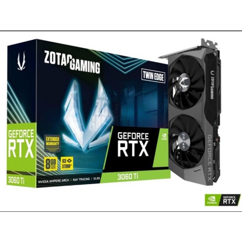VGA ZOTAC RTX 3060TI 8GB DDR6 TWIN EDGE