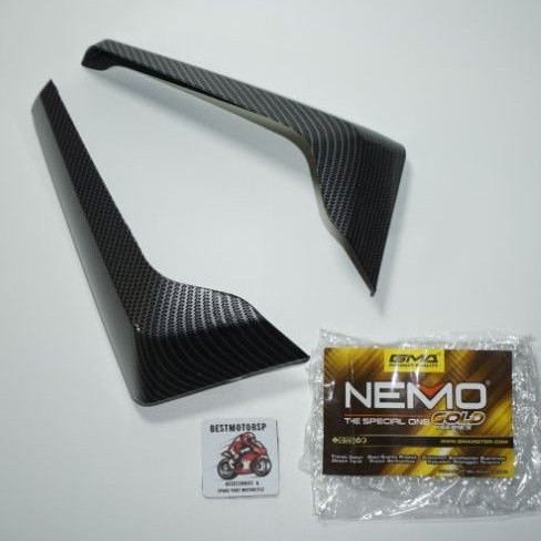 Winglet Kaki Yamaha Nmax 155 Nemo Original Carbon Winglet Karbon